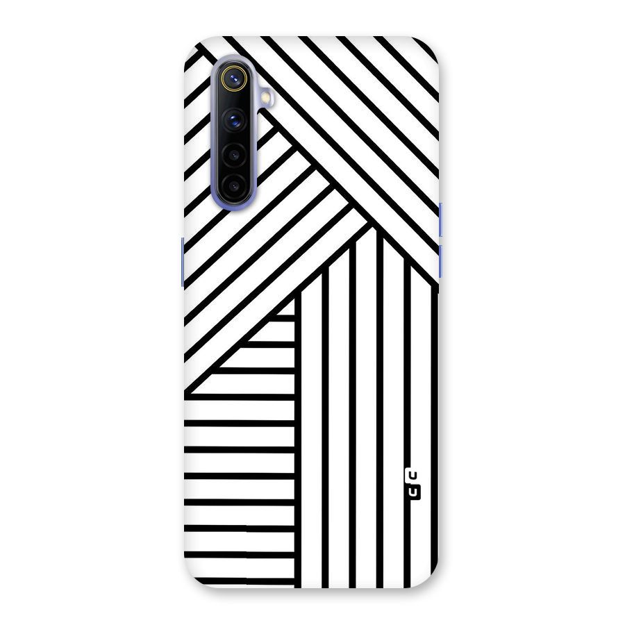 Lines Pattern Stripes Back Case for Realme 6i