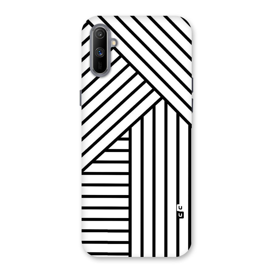 Lines Pattern Stripes Back Case for Realme C3