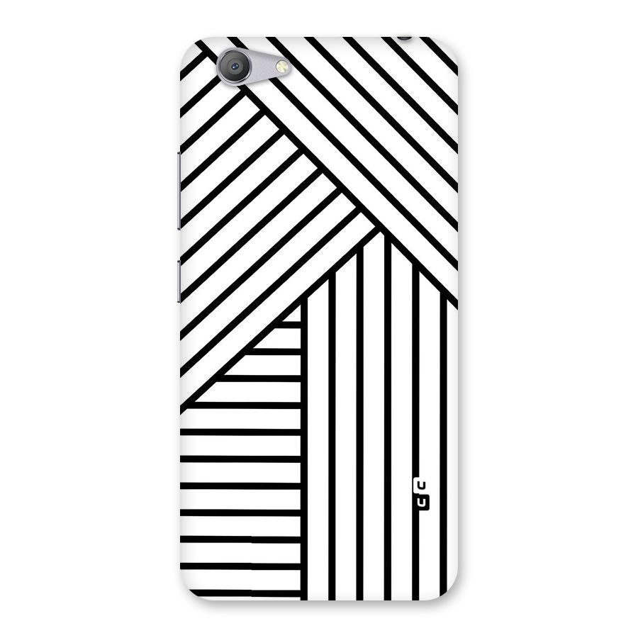 Lines Pattern Stripes Back Case for Vivo Y53