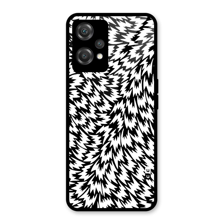 Lion Abstract Art Pattern Glass Back Case for OnePlus Nord CE 2 Lite 5G