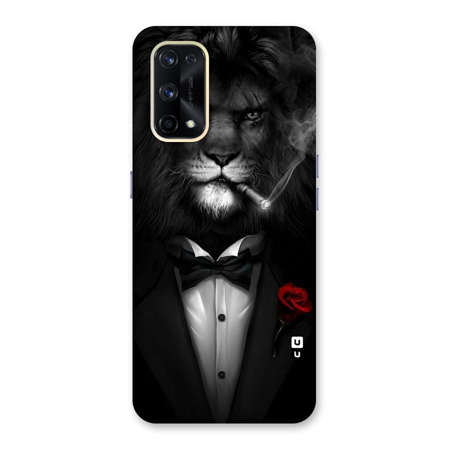 Lion Class Glass Back Case for Realme X7 Pro