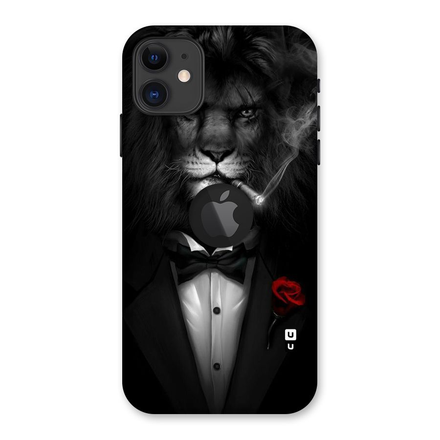 Lion Class Back Case for iPhone 11 Logo Cut
