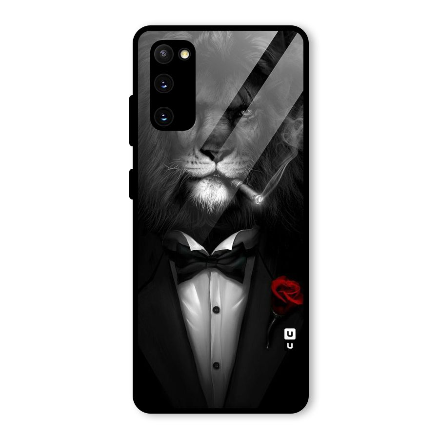 Lion Class Glass Back Case for Galaxy S20 FE 5G
