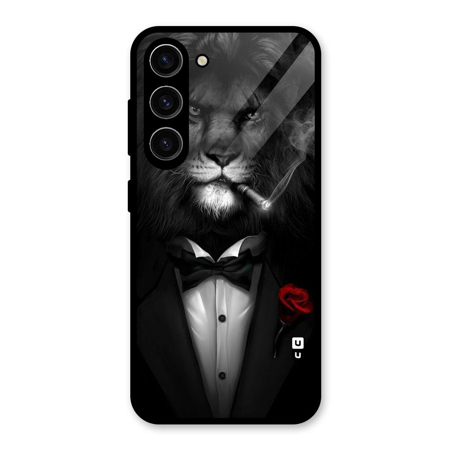 Lion Class Glass Back Case for Galaxy S23