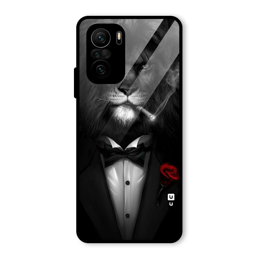 Lion Class Glass Back Case for Mi 11x