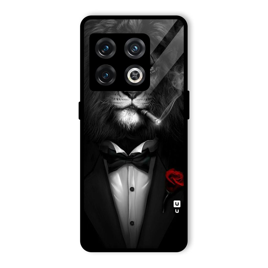 Lion Class Glass Back Case for OnePlus 10 Pro 5G