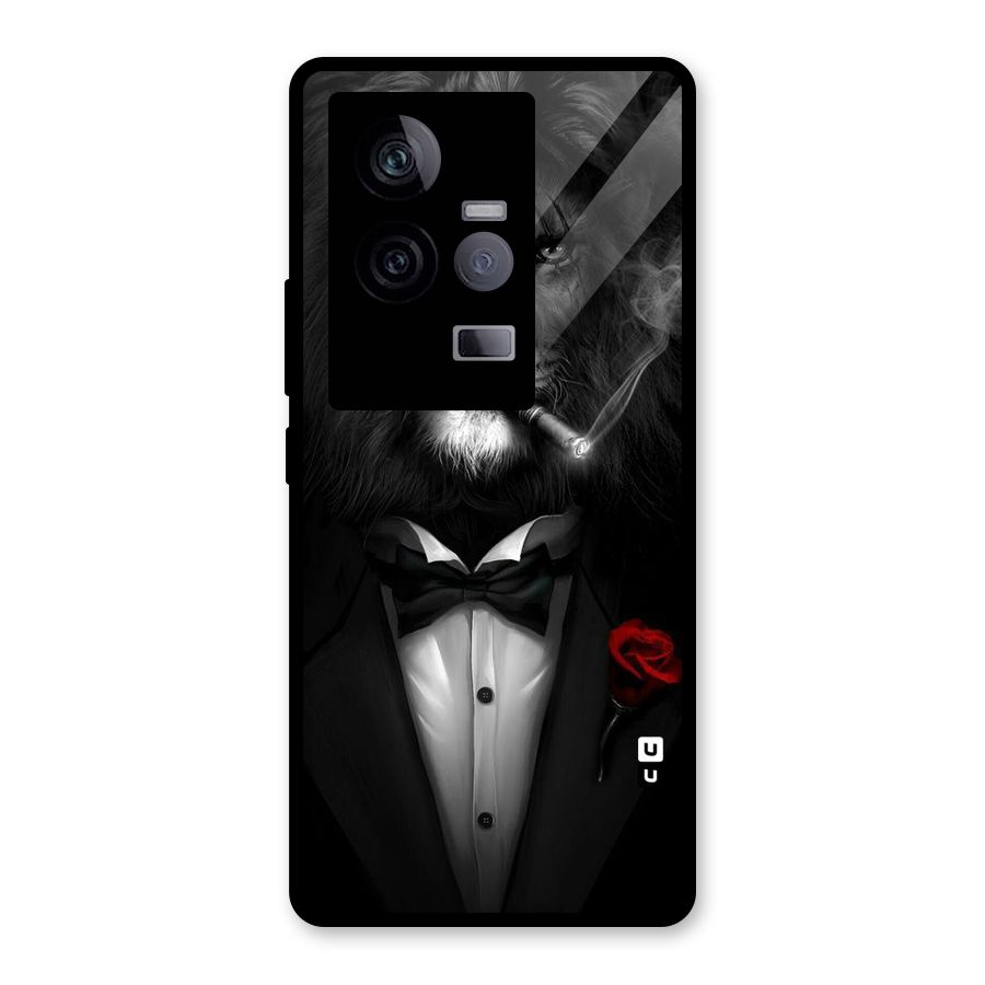 Lion Class Glass Back Case for Vivo iQOO 11 5G