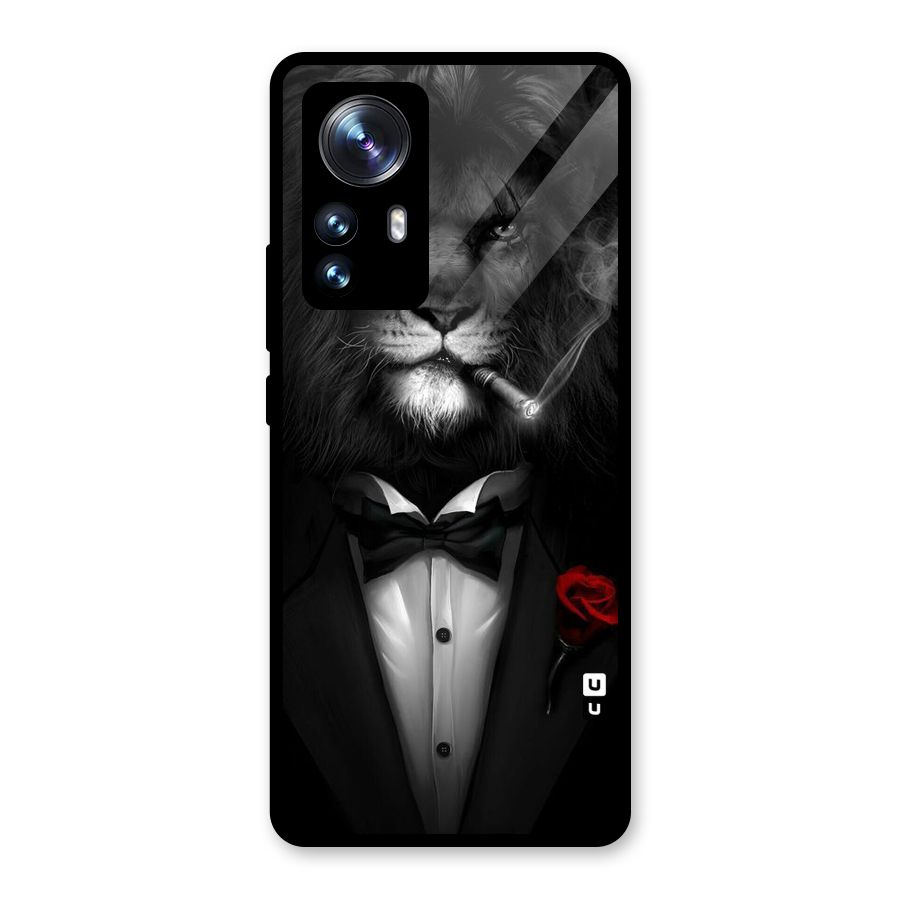 Lion Class Glass Back Case for Xiaomi 12 Pro