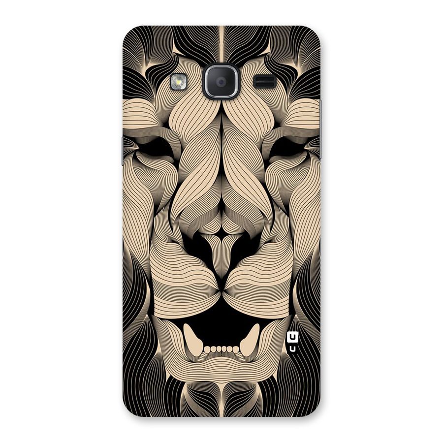 Lion Shape Design Back Case for Galaxy On7 2015