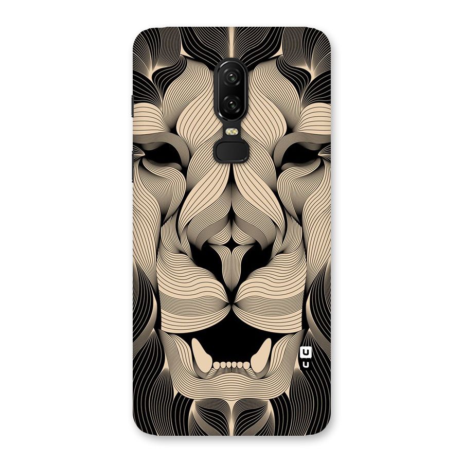 Lion Shape Design Back Case for OnePlus 6