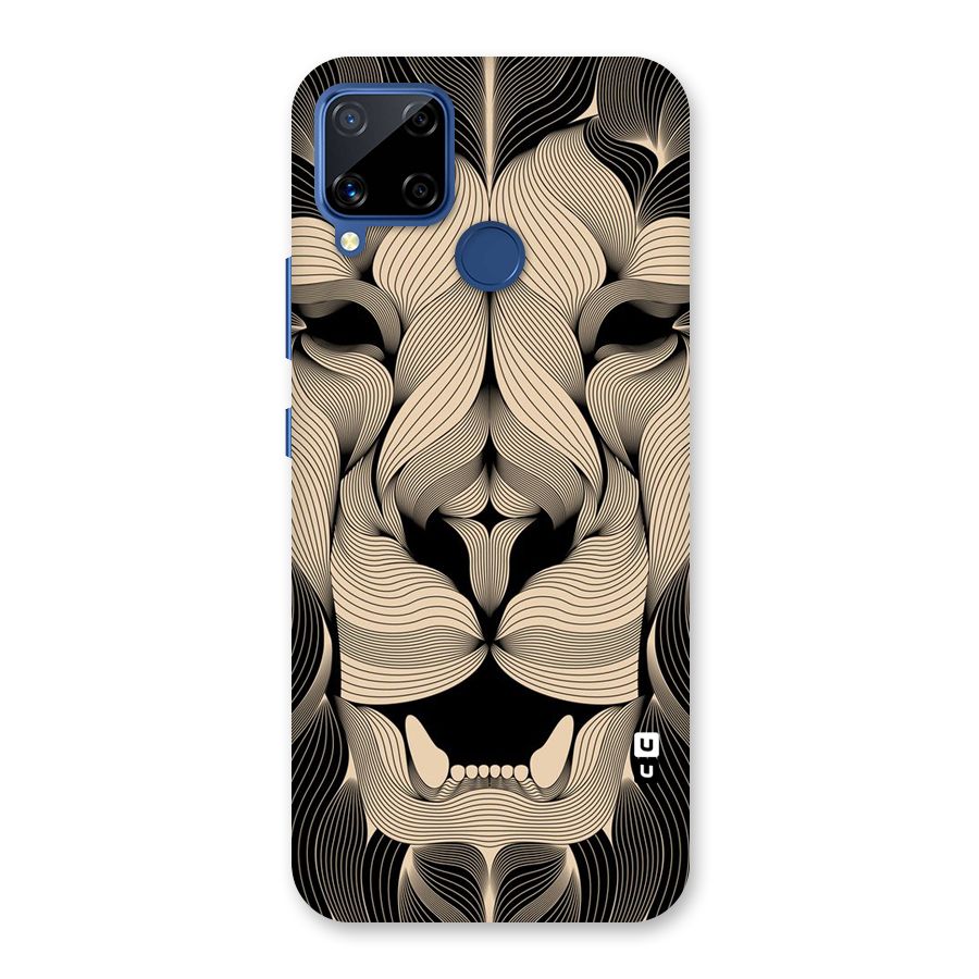 Lion Shape Design Back Case for Realme Narzo 30A