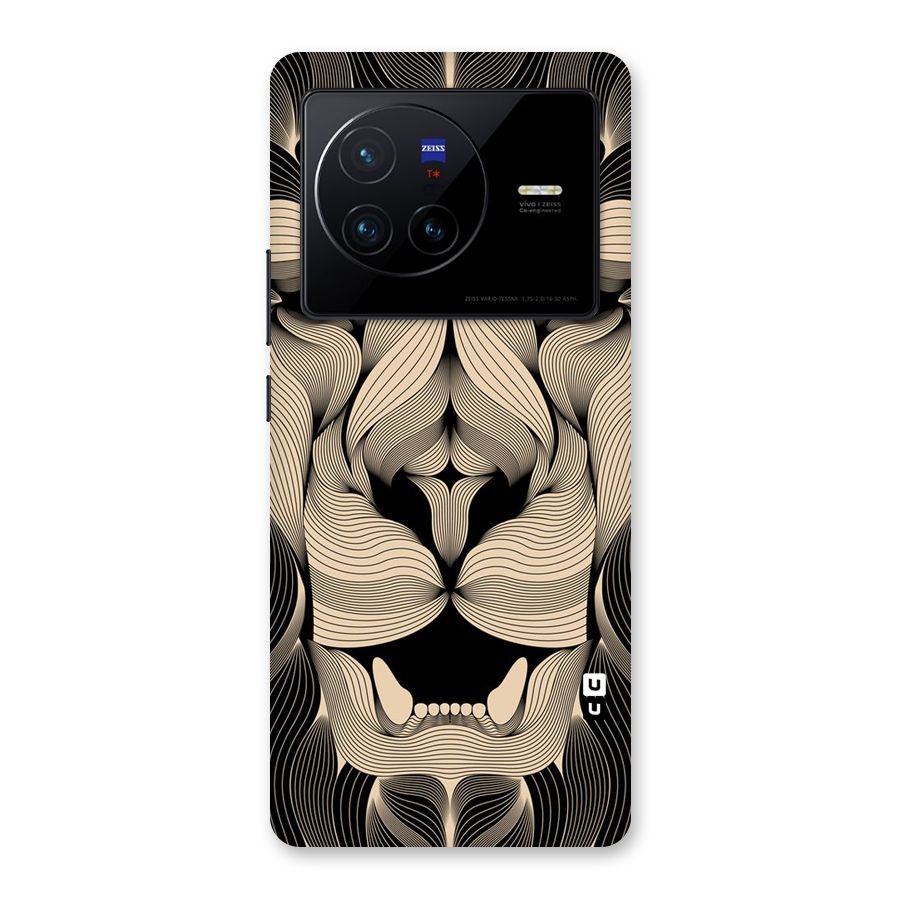 Lion Shape Design Back Case for Vivo X80