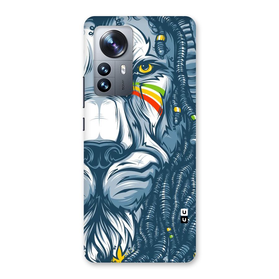 Lionic Face Back Case for Xiaomi 12 Pro