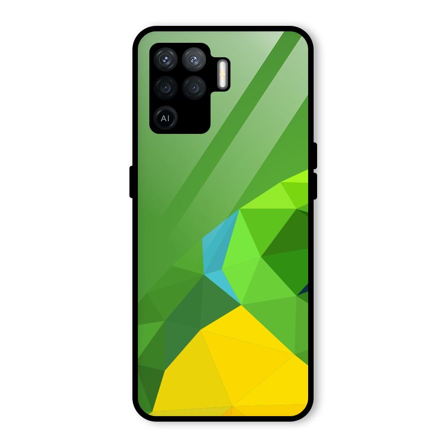 Little Bird Glass Back Case for Oppo F19 Pro