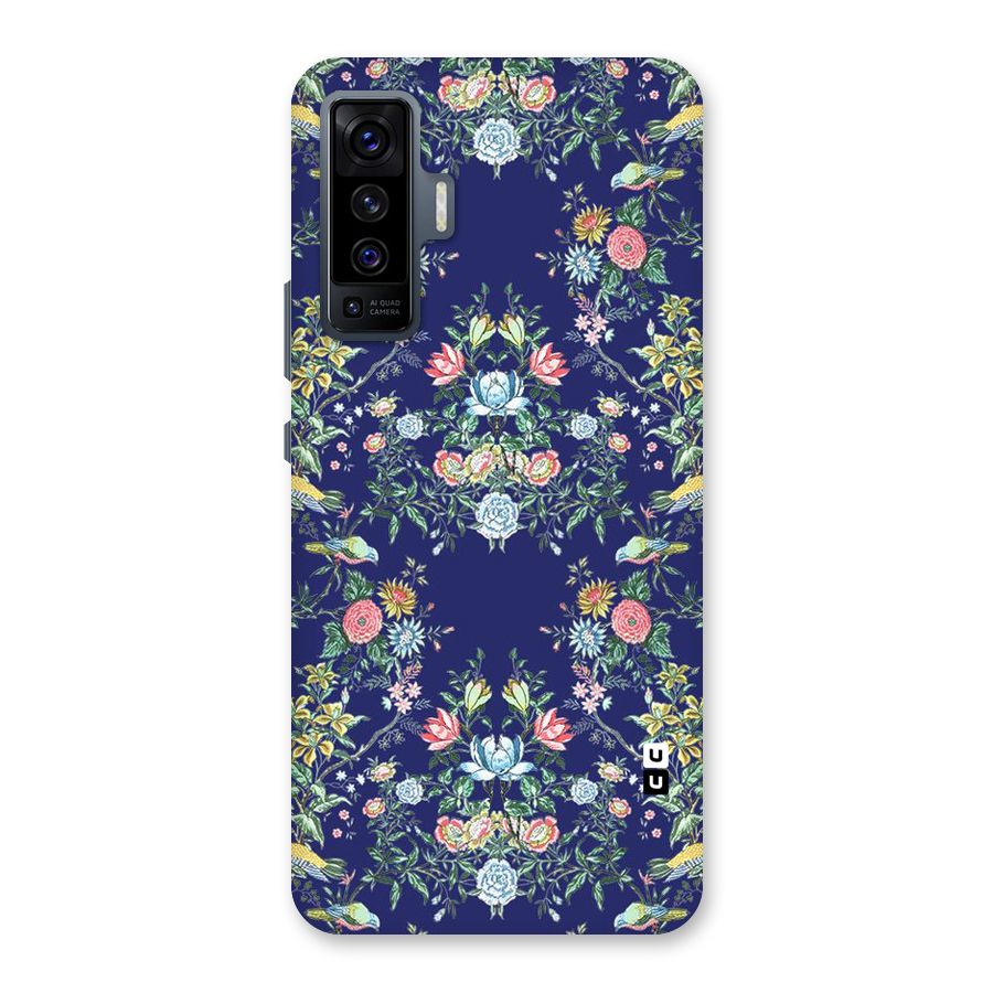 Little Flowers Pattern Back Case for Vivo X50