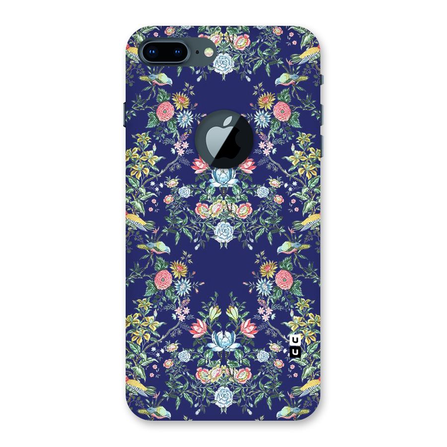 Little Flowers Pattern Back Case for iPhone 7 Plus Logo Cut