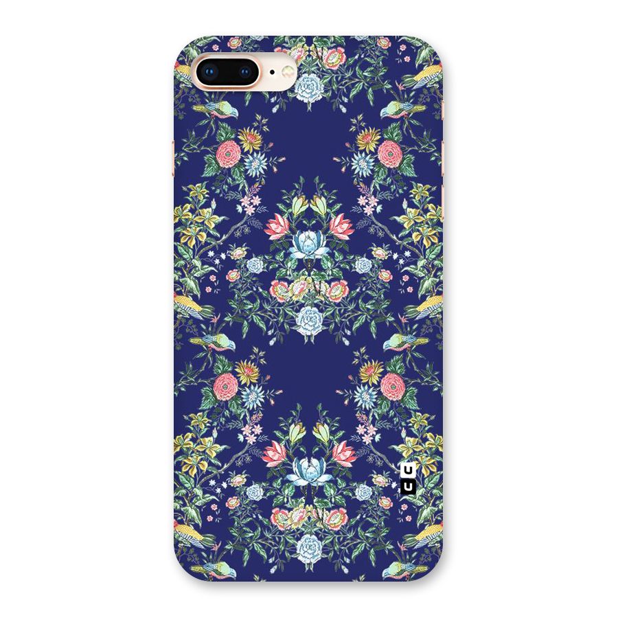 Little Flowers Pattern Back Case for iPhone 8 Plus