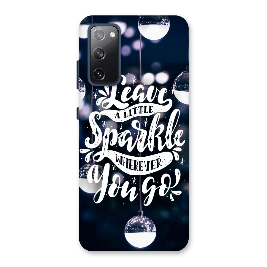 Little Spark Back Case for Galaxy S20 FE