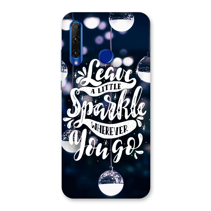 Little Spark Back Case for Honor 20i