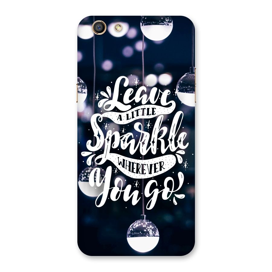 Little Spark Back Case for Oppo F3