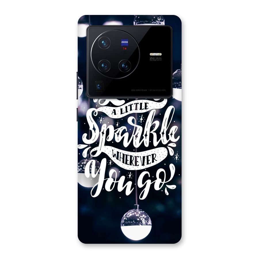 Little Spark Back Case for Vivo X80 Pro