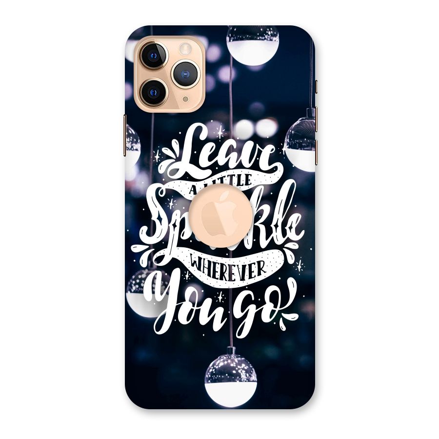Little Spark Back Case for iPhone 11 Pro Max Logo Cut