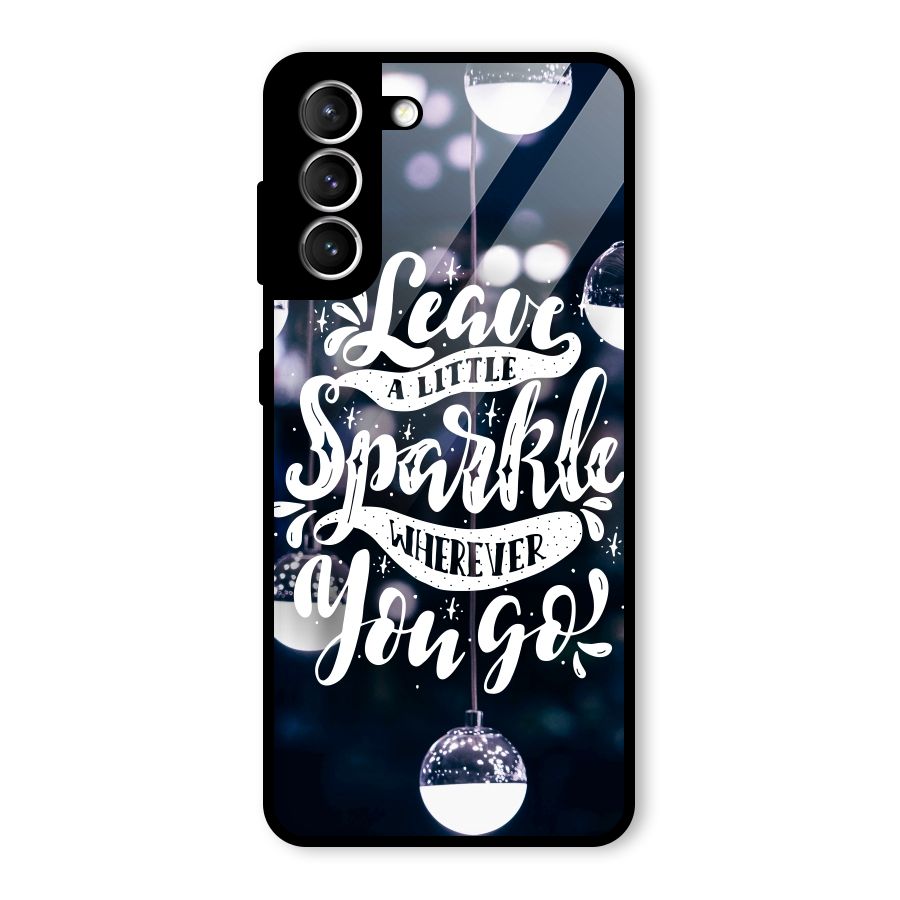 Little Spark Glass Back Case for Galaxy S21 5G