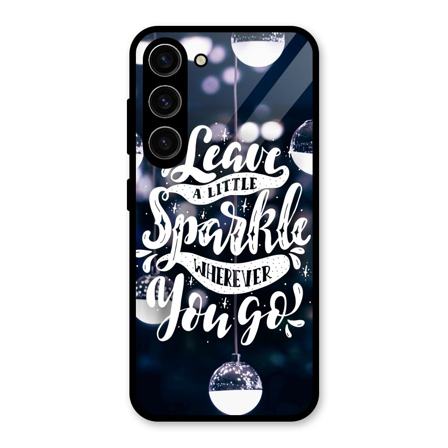 Little Spark Glass Back Case for Galaxy S23