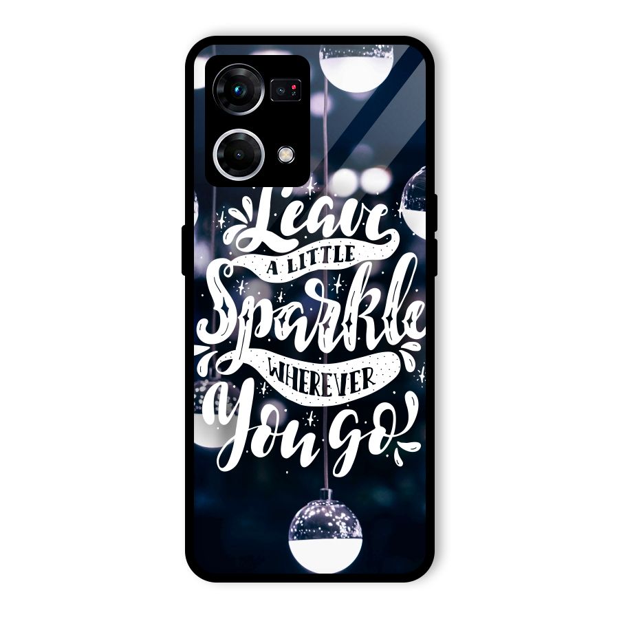 Little Spark Glass Back Case for Oppo F21 Pro 5G