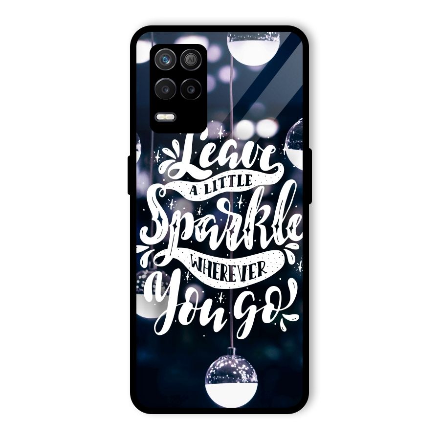 Little Spark Glass Back Case for Realme 8 5G