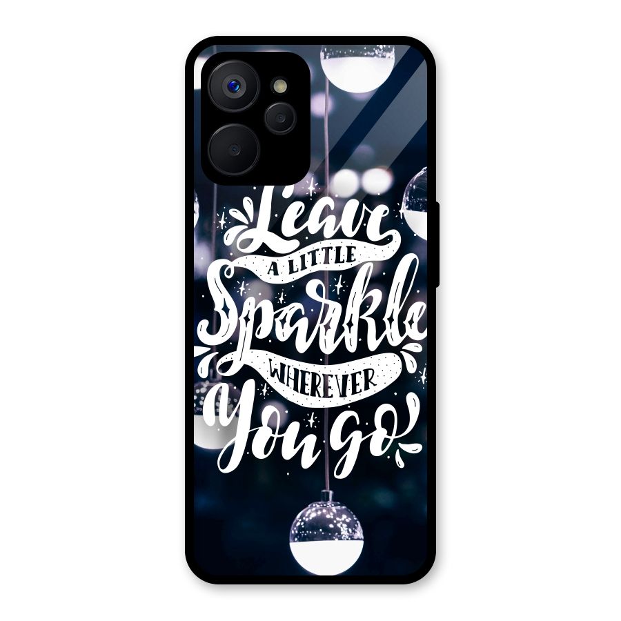 Little Spark Glass Back Case for Realme 9i 5G
