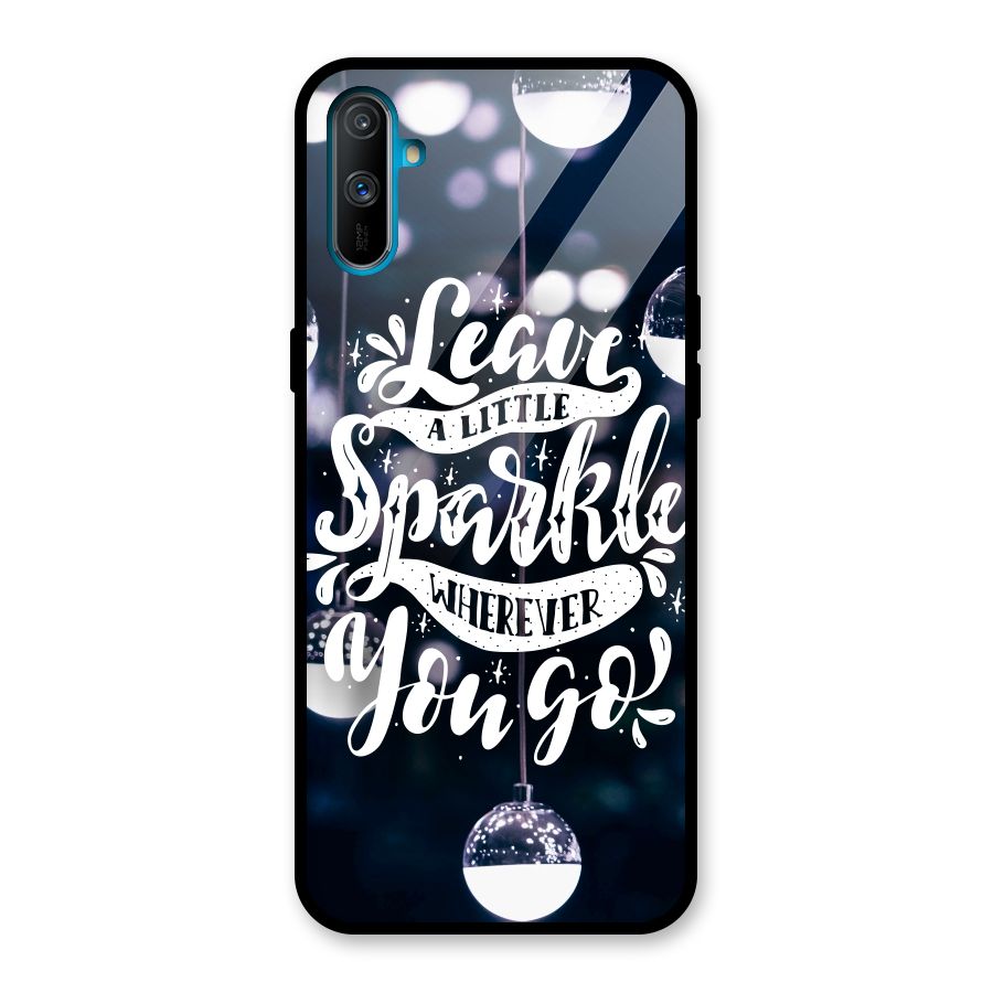 Little Spark Glass Back Case for Realme C3