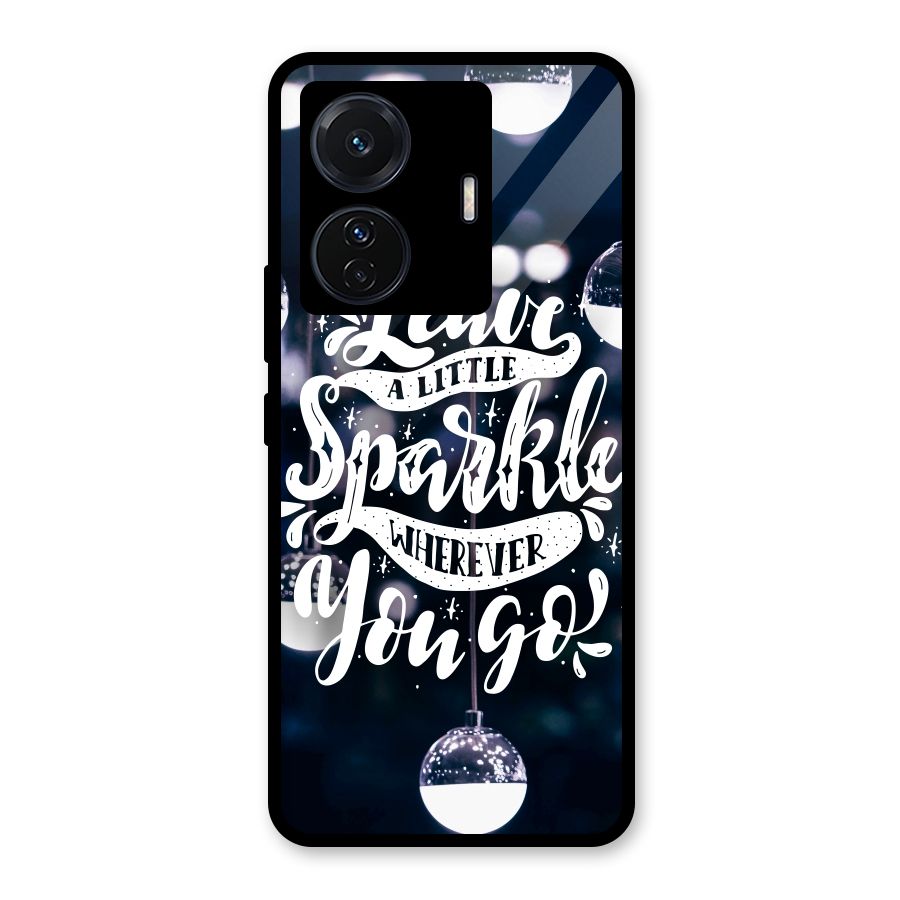 Little Spark Glass Back Case for Vivo T1 Pro