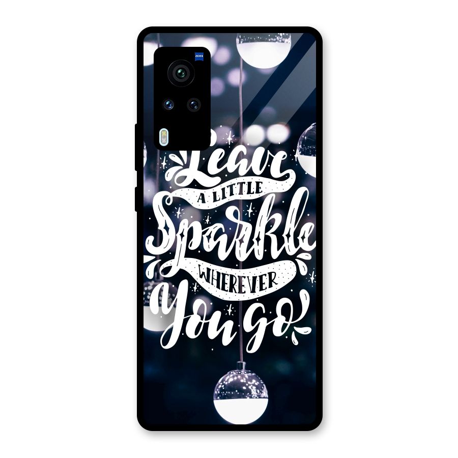Little Spark Glass Back Case for Vivo X60 Pro