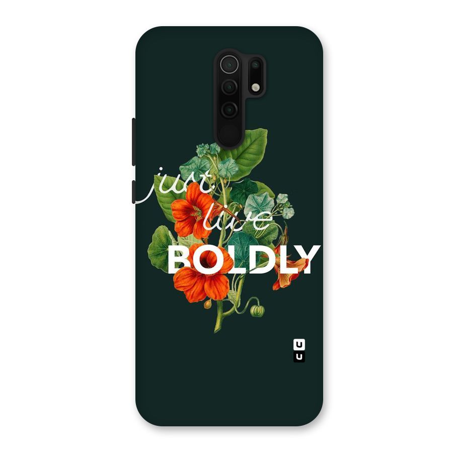 Live Boldly Back Case for Poco M2