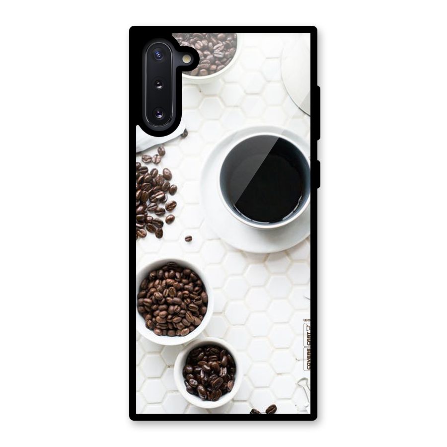 Live Coffee Glass Back Case for Galaxy Note 10