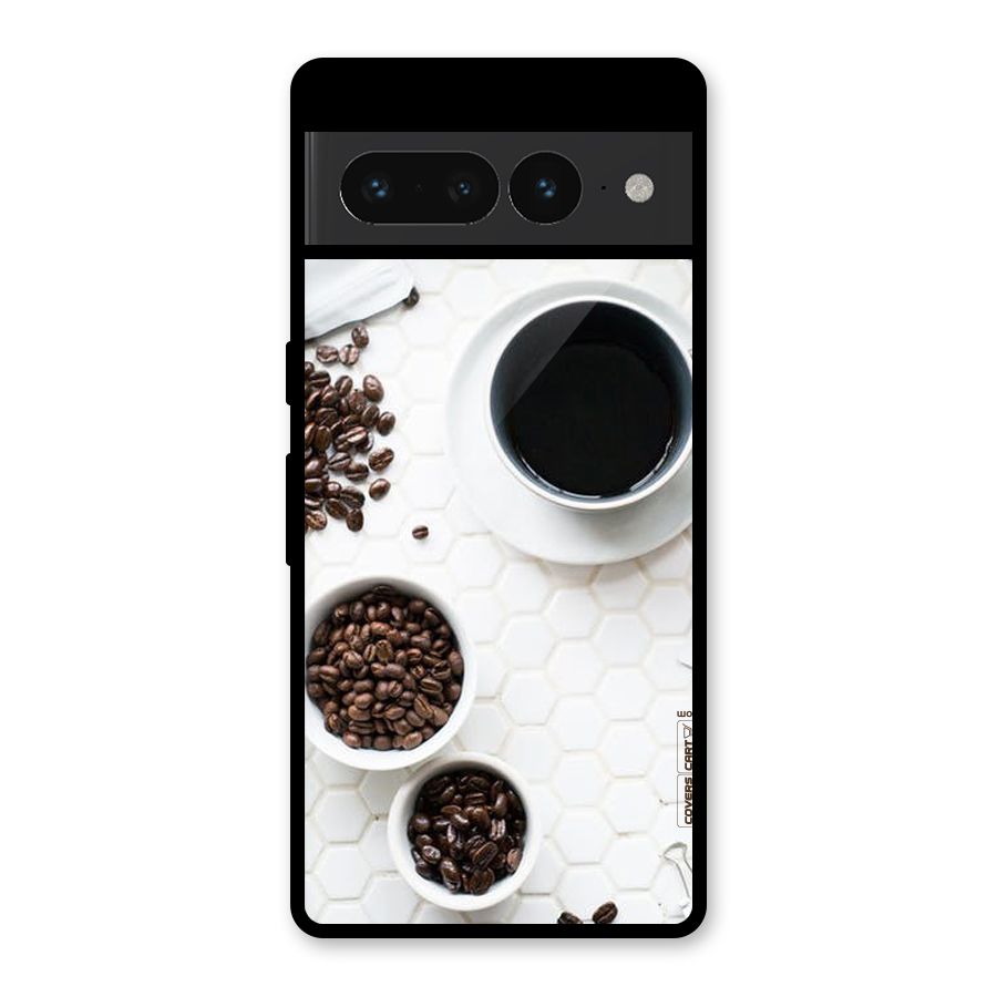 Live Coffee Glass Back Case for Google Pixel 7 Pro