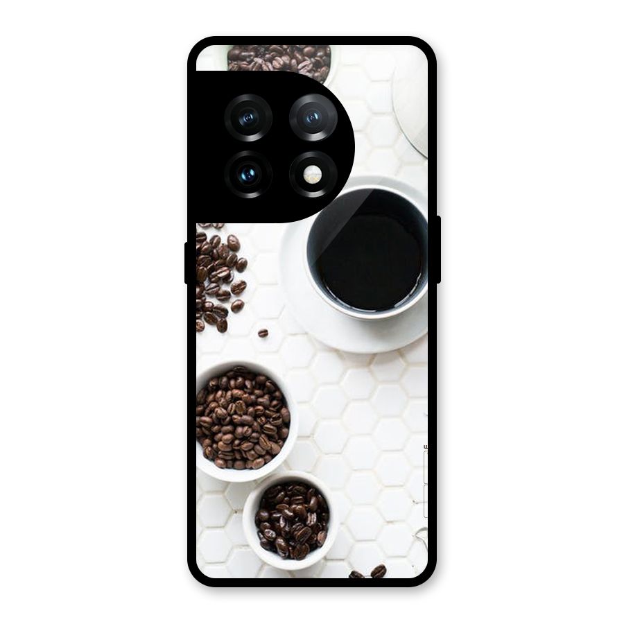 Live Coffee Glass Back Case for OnePlus 11