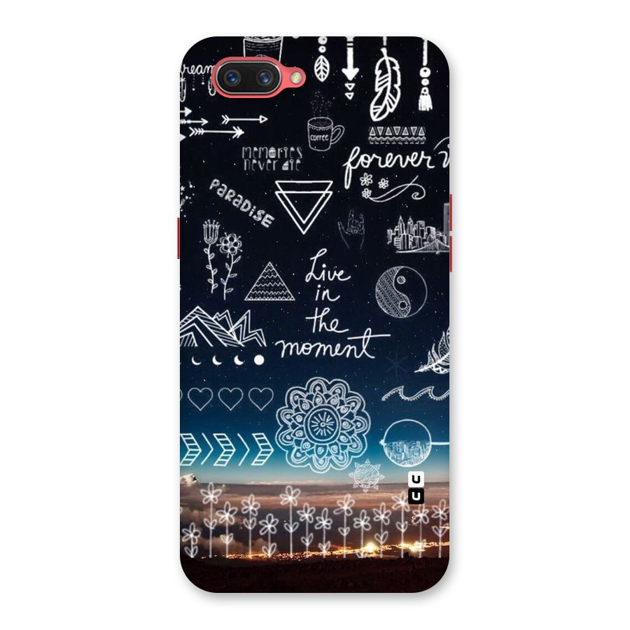 Live In The Moment Back Case for Oppo A3s