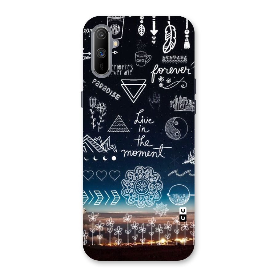 Live In The Moment Back Case for Realme C3