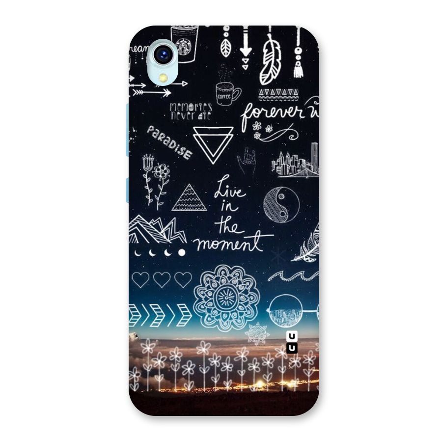 Live In The Moment Back Case for Vivo Y1s