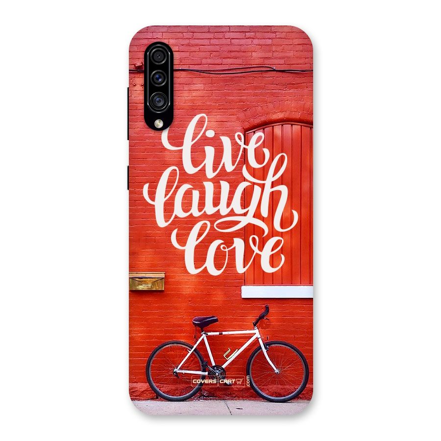 Live Laugh Love Back Case for Galaxy A30s