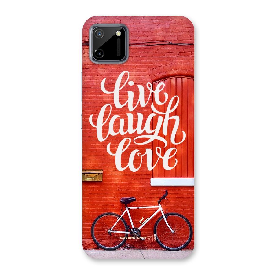 Live Laugh Love Back Case for Realme C11