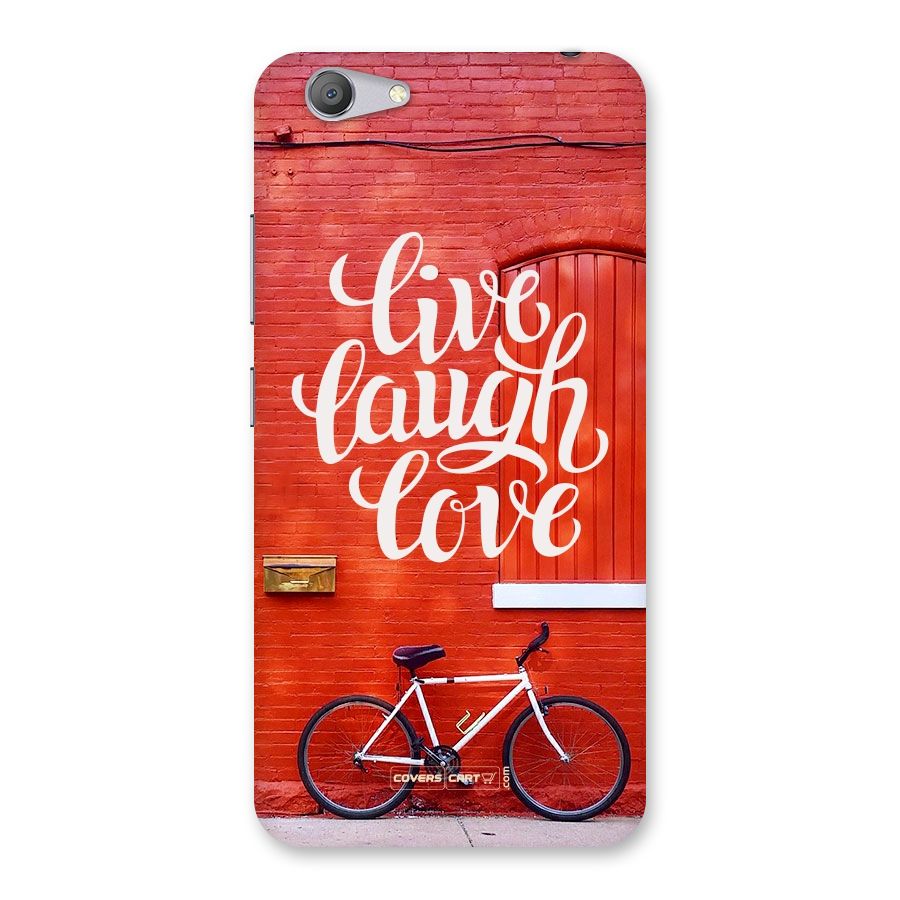 Live Laugh Love Back Case for Vivo Y53