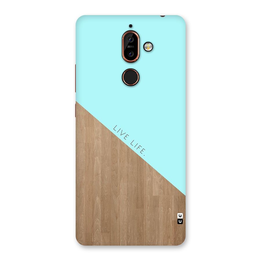 Live Life Back Case for Nokia 7 Plus