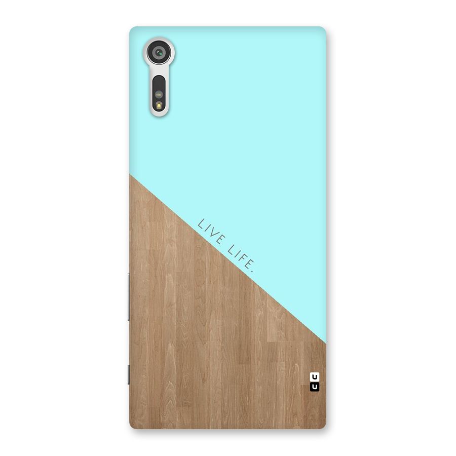 Live Life Back Case for Xperia XZ