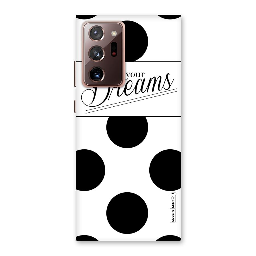 Live Your Dreams Back Case for Galaxy Note 20 Ultra