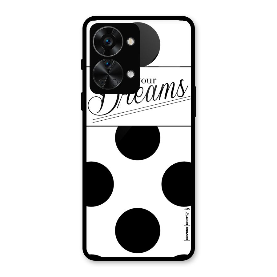 Live Your Dreams Glass Back Case for OnePlus Nord 2T