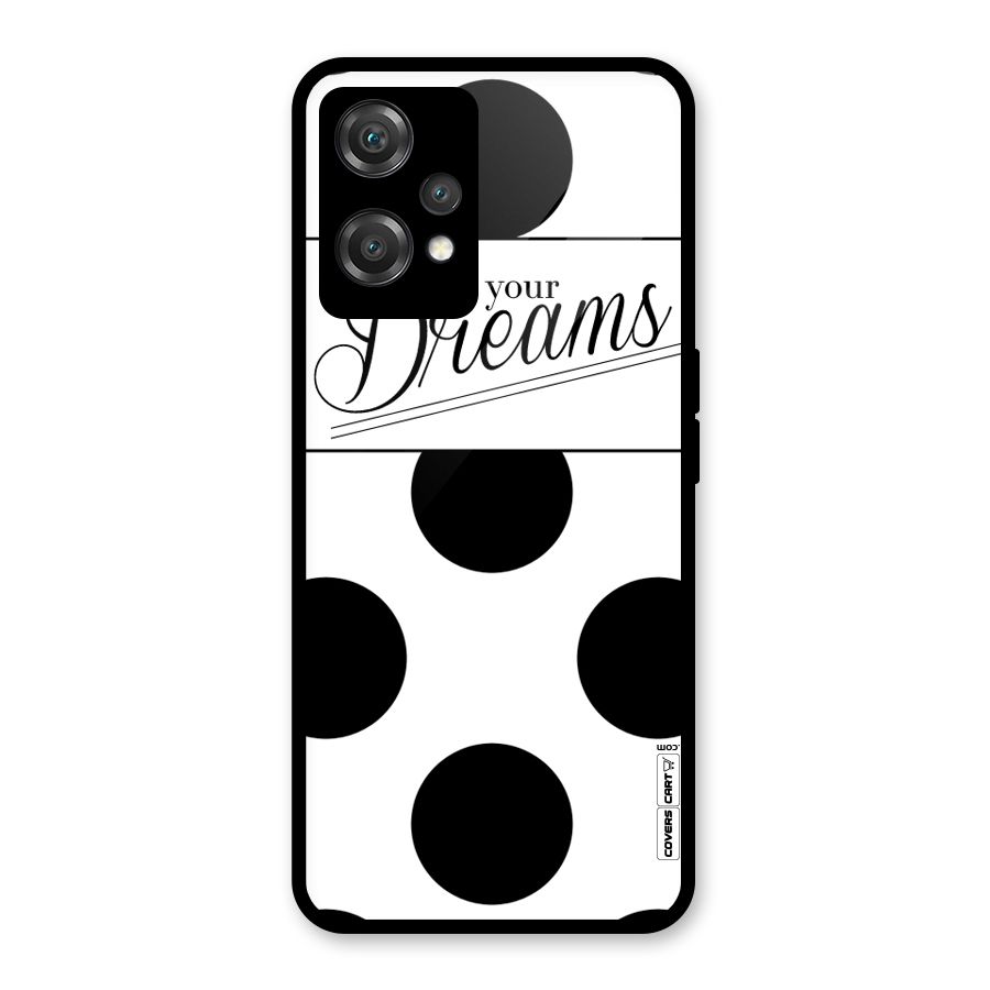 Live Your Dreams Glass Back Case for OnePlus Nord CE 2 Lite 5G