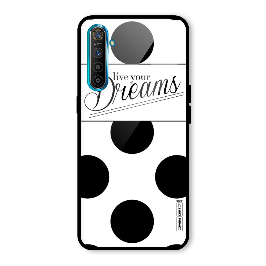 Live Your Dreams Glass Back Case for Realme X2
